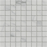 Marmi Statuario Mosaic 1.5" x 1.5" (12" X 12" Sheet) Suwanee, Atlanta, Johns Creek, Buford, Duluth, Gwinnett, Alpharetta, Lilburn, Roswell,Flooring, Tile, Wood, Porcelain Tile, Ceramic Tile, Mosaic Tile, Mosaic, installation product sale, happy floors, ha