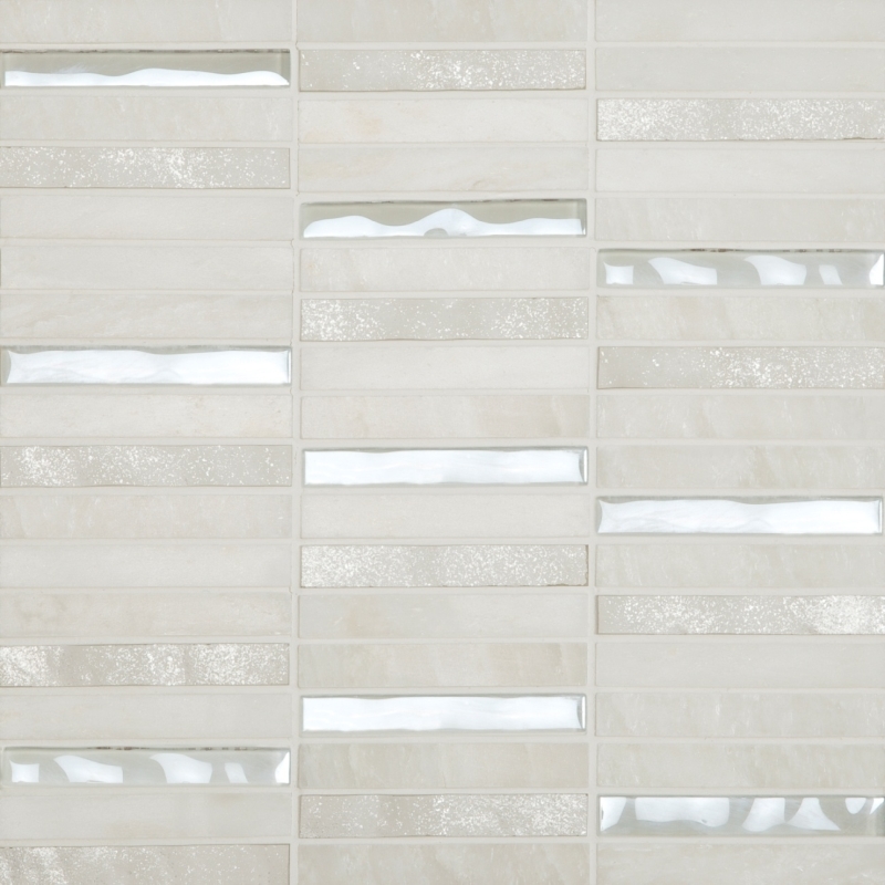 Cordoba White Linear Mosaic 0.6X4 (12" X 12" Sheet)Suwanee, Atlanta, Johns Creek, Buford, Duluth, Gwinnett, Alpharetta, Lilburn, Roswell,Flooring, Tile, Wood, Porcelain Tile, Ceramic Tile, Mosaic Tile, Mosaic, installation product sale, happy floors, happ
