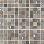 Cordoba Grey Deco Mosaic Mix 1" x 1" (12" X 12" Sheet)Suwanee, Atlanta, Johns Creek, Buford, Duluth, Gwinnett, Alpharetta, Lilburn, Roswell,Flooring, Tile, Wood, Porcelain Tile, Ceramic Tile, Mosaic Tile, Mosaic, installation product sale, happy floors, h