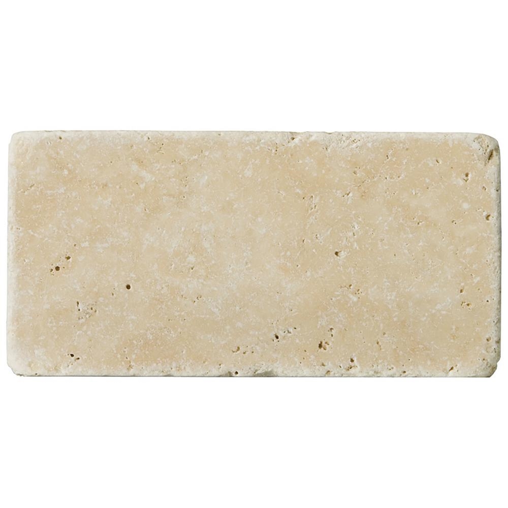 Ivory Light Travertine Tumbled 3" x 6" Suwanee Johns Creek Atlanta Georgia, travertine tile, cream travertine paving, what is travertine flooring, polished travertine tiles bathroom, tile finder sale, travertine marble slab, roman vein cut travertine tile