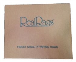 BOX OF WHITE RAGS - 25 LB.