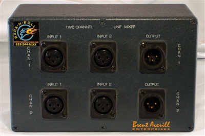 BAE 2-channel Line Mixer