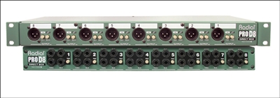 Radial ProD8 8 Channel Direct Box