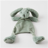 Jiggle & Giggle Green Bunny Comforter/Soother