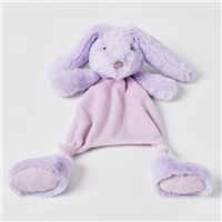 Jiggle & Giggle Lilac Bunny Comforter/Soother