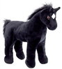 Farm Horse Plush Soft Toy - Black