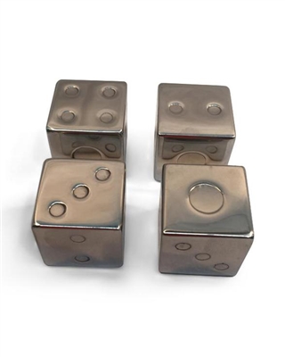 Men's Republic Stainless Steel Dice Ice Cubes