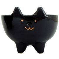 Felix Black Cat Planter