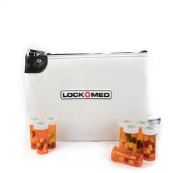 ASA-550 LOCKMED LOCKBAG with Key Lock - LARGE