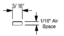 Econospace #062 1/16 in.