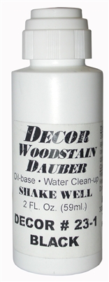 Wood stain Dauber - Walnut 2 oz.