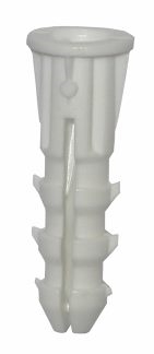 White Anchor - 1"x #6 For 1"x #8 screw </br>10 Pack