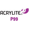 acrylite plexiglas logo with purple emblem