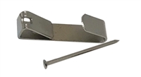 Goodwill Nickel Plated <BR> Picture Hangers <BR> (100 lb) <BR> Bulk with Nails <BR> (1000 ct)