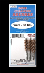 TCS 9mm/.38 Caliber Heavy Duty Cleaning Brush (3 Pack)