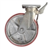 12" Caster Wheel With Brake