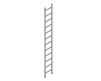 10' Steel Ladder 17"