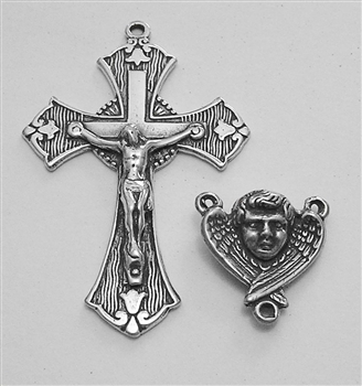  - Vintage and antique rosary components in sterling silver and bronze, for your rosary beads and faith jewelry. Create magnificent rosaries, your favorite chaplets, key chains, and Catholic gifts such as rosary necklaces, bracelets, and earrings.