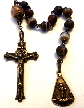 Art Deco Child Jesus Chaplet Tenner Rosary