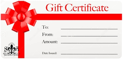 Gift Certificate