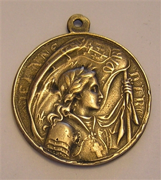 Joan of Arc Medallion 1 1/4"