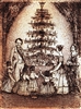 Quality Print Victorian Christmas Scene