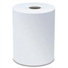 MINI HARDWOUND ROLL TOWEL WHITE 8"X 600', 12 rolls per case