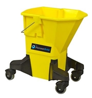 MOP BUCKET, TALL ERGONOMIC W/DIRT SCREEN