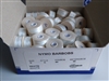 80 Count Box - Nylon Nymo Beading Thread - 64 Yard Bobbins Size D - WHITE