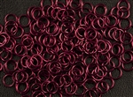 1oz Open Jump Rings Copper Core - 5mm 18G - BURGUNDY