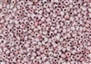 6/0 Czech Seed Beads - Etched Pink Lilac Luster