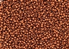 8/0 Czech Seed Beads - Etched Copper Metallic