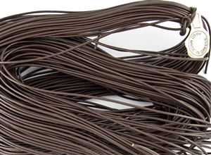 1.5mm Premium Greek Leather Cord - 5 Yards - Brown