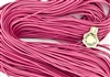 1.5mm Premium Greek Leather Cord - 5 Yards - Pink