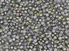 3.4mm Drop Miyuki Japanese Seed Beads - Crystal Vitrail Matte