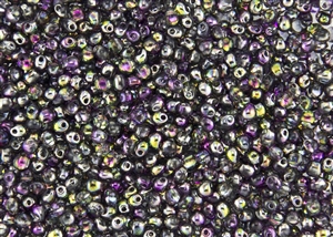 3.4mm Drop Miyuki Japanese Seed Beads - Crystal Magic Purple