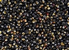 3.4mm Drop Miyuki Japanese Seed Beads - Black Sliperit