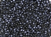 3.4mm Drop Miyuki Japanese Seed Beads - Black Lagoon Matte