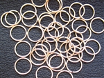 Open Jump Rings 7mm 22G - Gold-filled