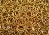 Open Jump Rings 10mm 18G - Gold Metallic