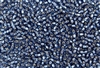 6/0 Miyuki Japanese Seed Beads - Montana Blue Silver Lined Square Hole #31