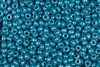 6/0 Miyuki Japanese Seed Beads - Dyed Opaque Teal Pacific Blue Luster #1471L