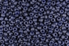 6/0 Miyuki Japanese Seed Beads - Opaque Cobalt Matte Luster #2075