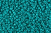 6/0 Miyuki Japanese Seed Beads - Dyed Opaque Turquoise Luster #2540L