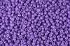 8/0 Miyuki Japanese Seed Beads - Dyed Opaque Wisteria Purple #1377