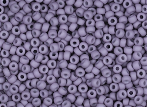 8/0 Miyuki Japanese Seed Beads - Opaque Light Mauve Matte #2025