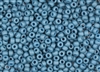 8/0 Miyuki Japanese Seed Beads - Opaque Seafoam Blue Luster Matte #2029