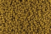 8/0 Miyuki Japanese Seed Beads - Opaque Mustard Matte #2312