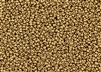 8/0 Miyuki Japanese Seed Beads with Czech Coating - Aztec Gold Metallic Matte