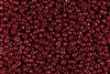 8/0 Miyuki Japanese Seed Beads - Duracoat Dyed Opaque Red #D4469